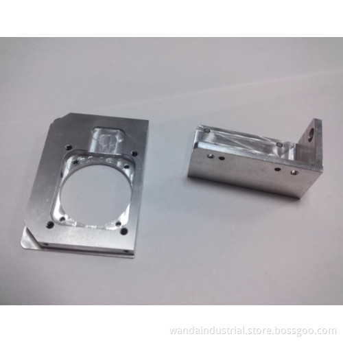 Precision CNC Machined Parts of Aluminum Back Plate for Gear Box